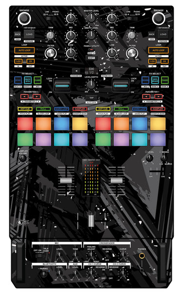 Pioneer DJ DJM S7 Skin Ridge Black